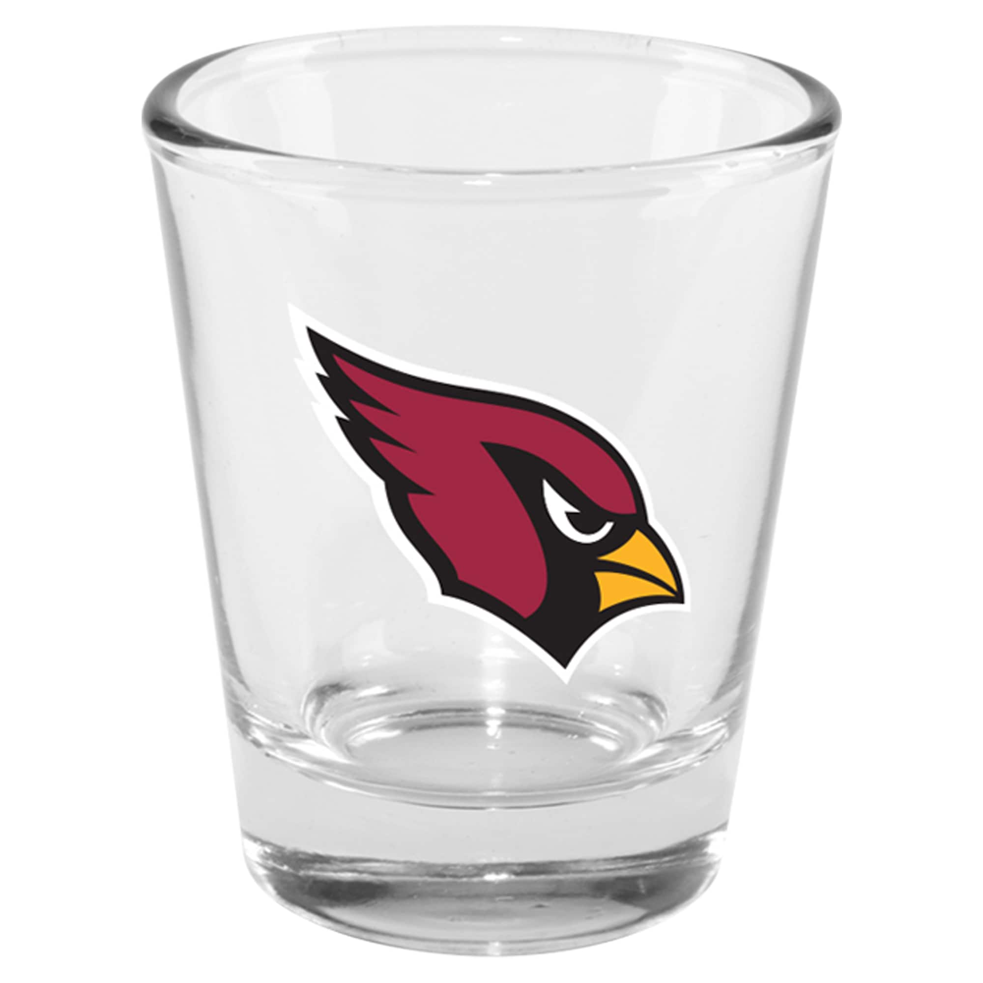 Alt View 1. The Memory Company - Arizona Cardinals 4-Pack 2oz. Shot Glass Set - Multicolor.