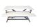Front. Victor - Compact Height Adjustable Standing Desk Convertor with Keyboard Tray - White.