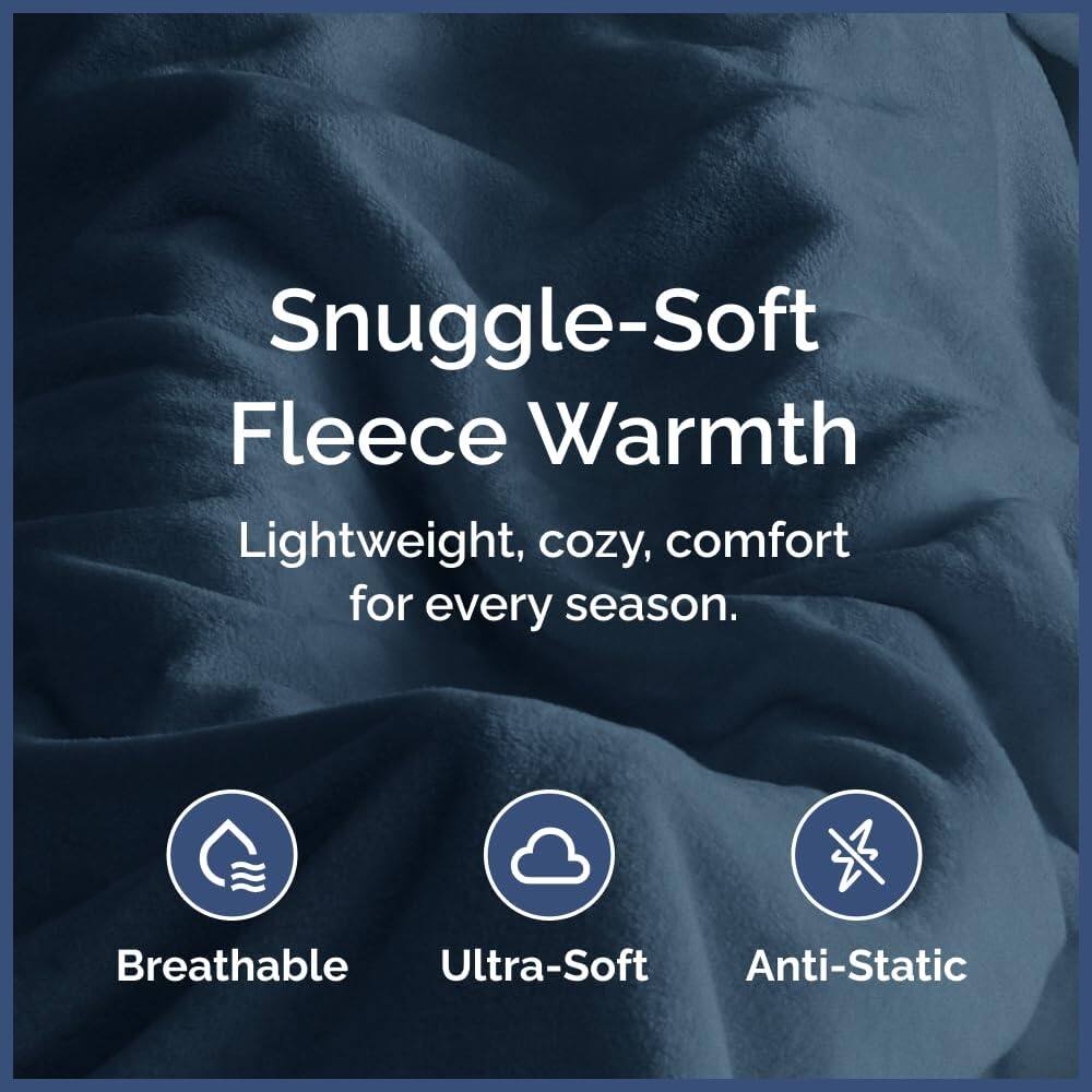 Snuggle-Soft Fleece Warmth  
Lightweight, cozy comfort for every season.  

- Breathable  
- Ultra-Soft  
- Anti-Static