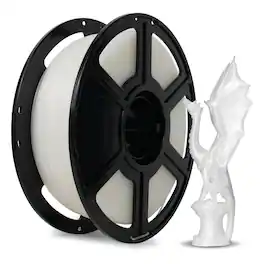 Flashforge - HS PLA 3D Printer Filament 1.75mm, 500mm/s (600+), ±0.02mm for Most 1.75mm 3D Printers - 1kg Spool - Natural