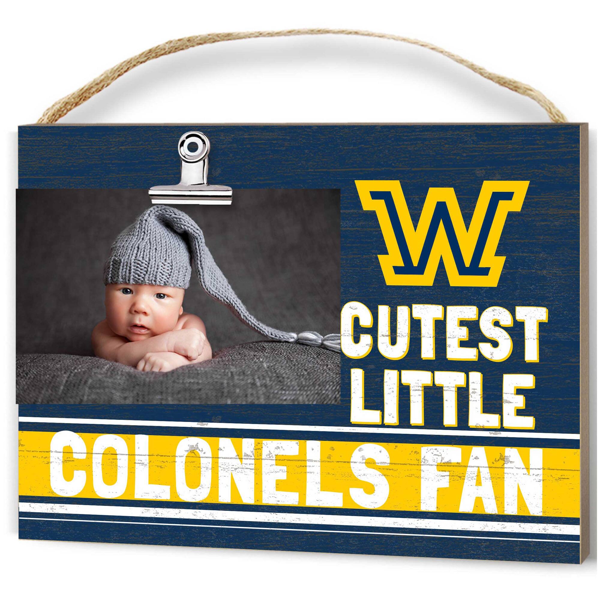 Wilkes Colonels 8'' x 10'' Cutest Little Team Logo Clip Photo Frame