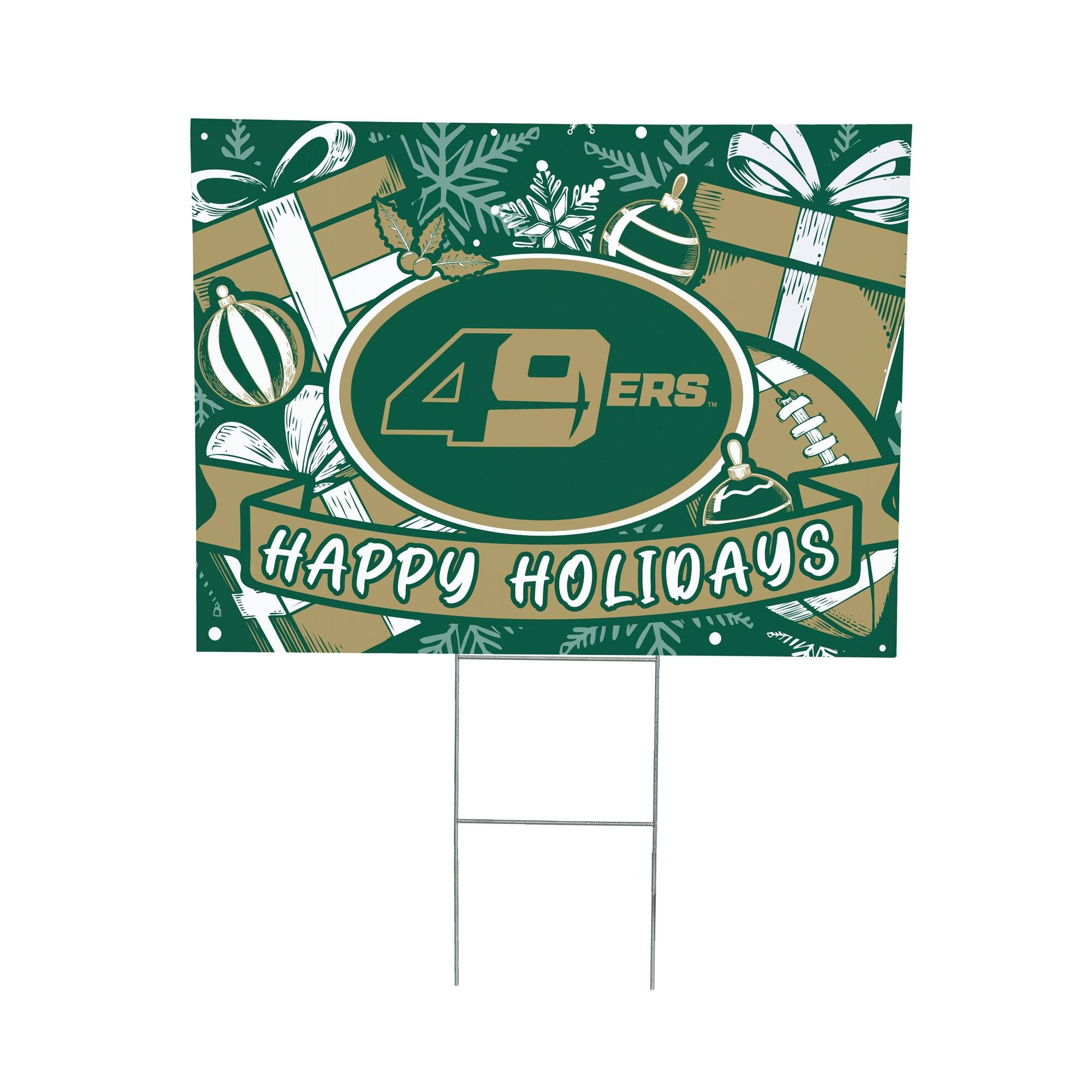 49ers  
Happy Holidays
