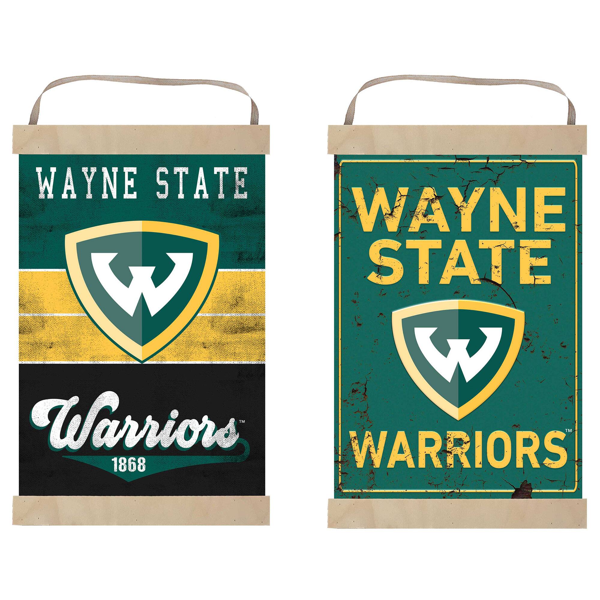 WAYNE STATE  
WARRIORS  
1868