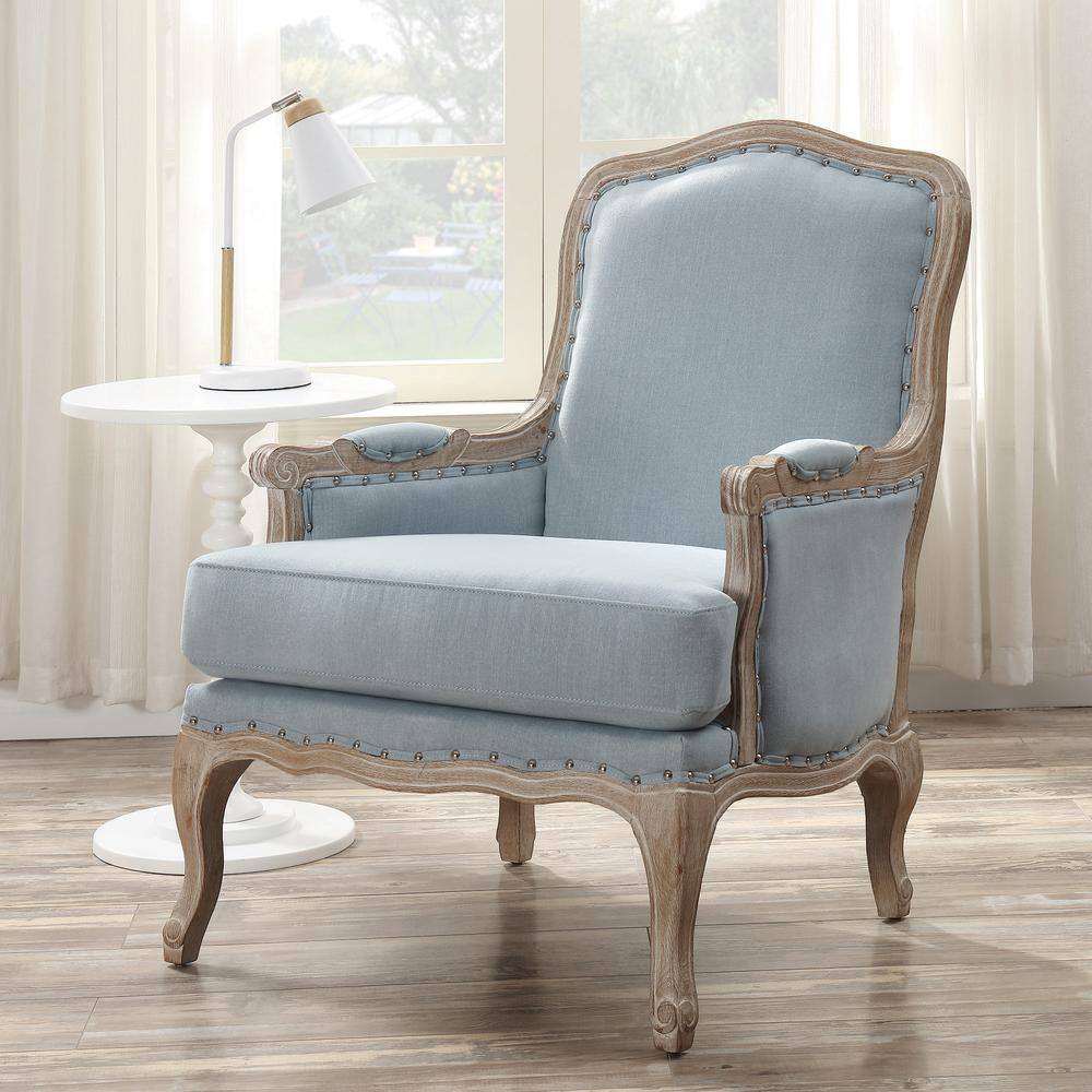 Alt View 7. Picket House Furnishings - Regal Accent Chair - Light Blue.