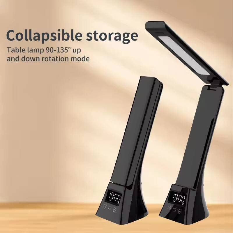 Collapsible storage  
Table lamp 90-135° up and down rotation mode