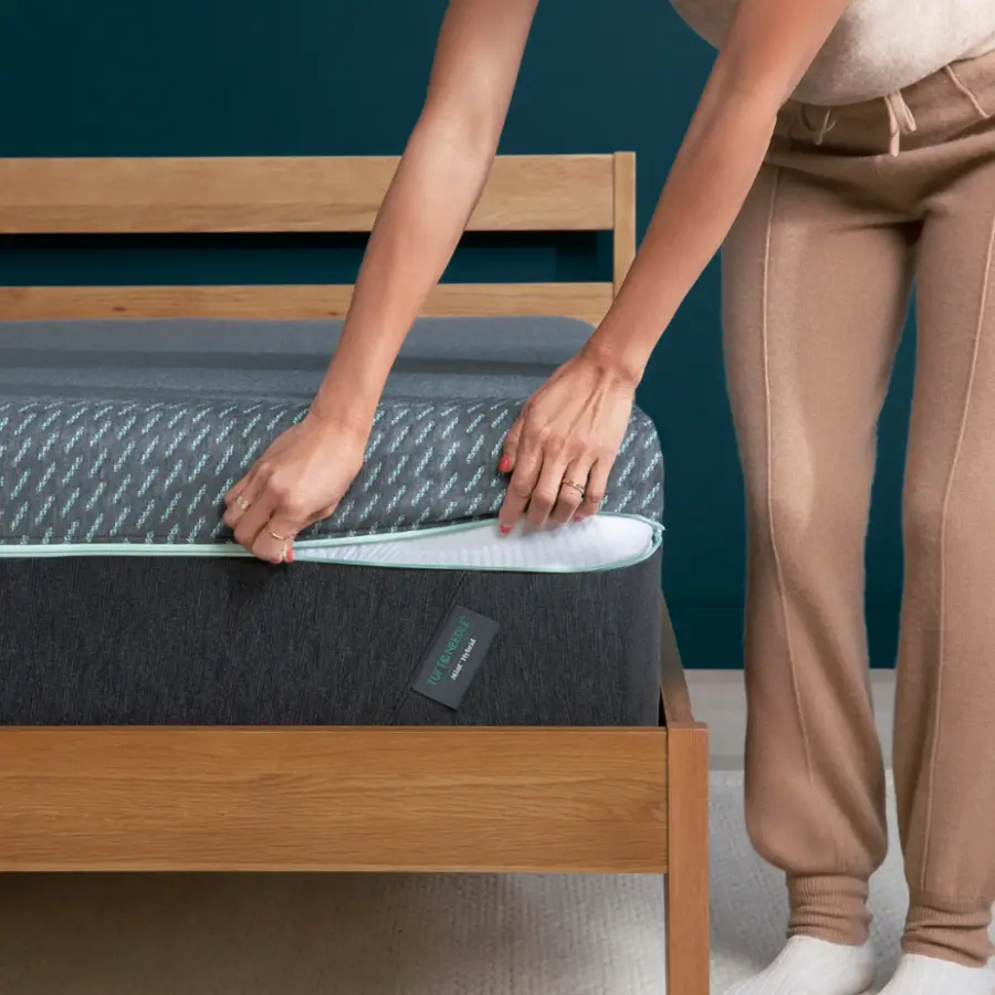Alt View 16. Tuft & Needle - The Mint Hybrid Mattress Twin XL - Gray.