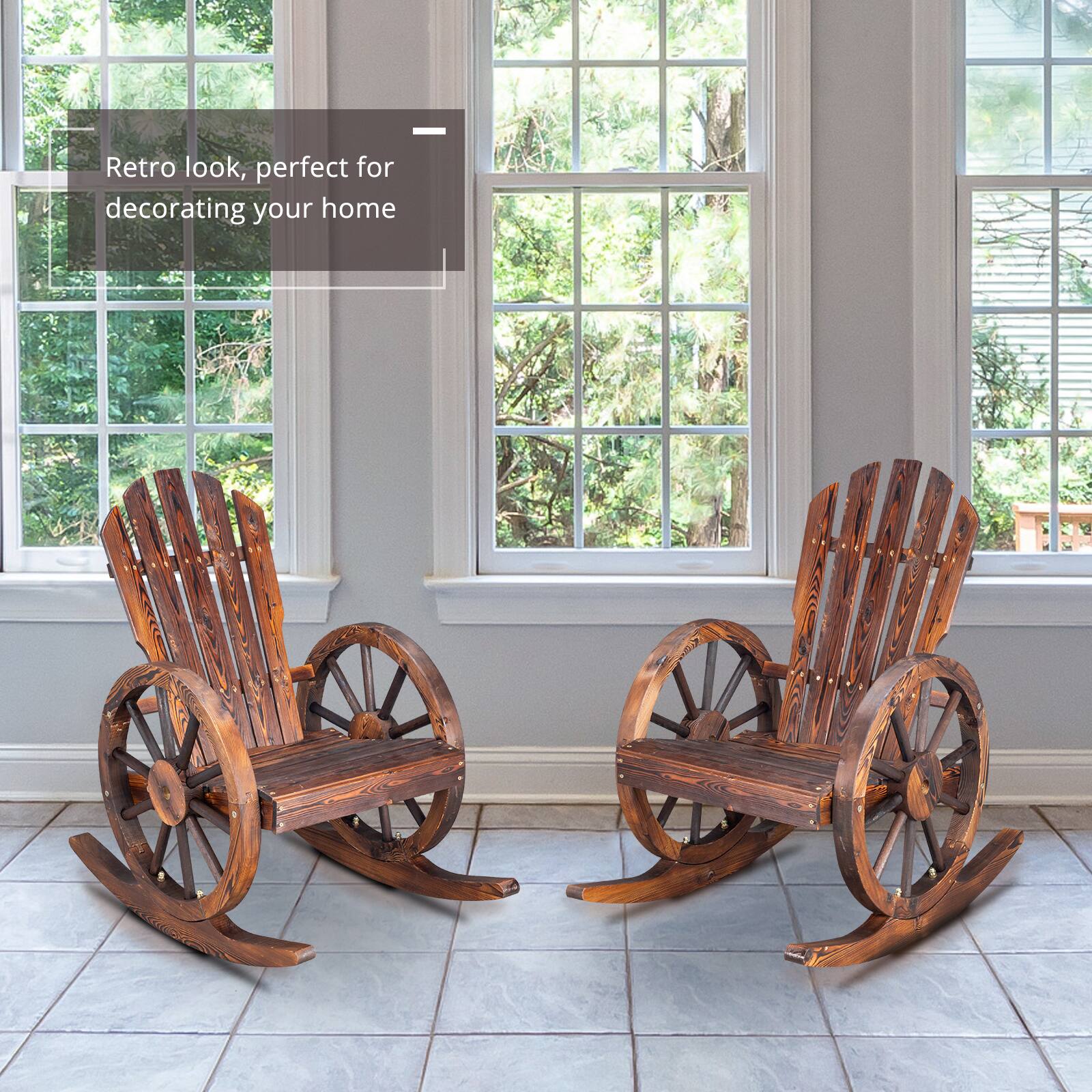 Retro look, perfect for decorating your home