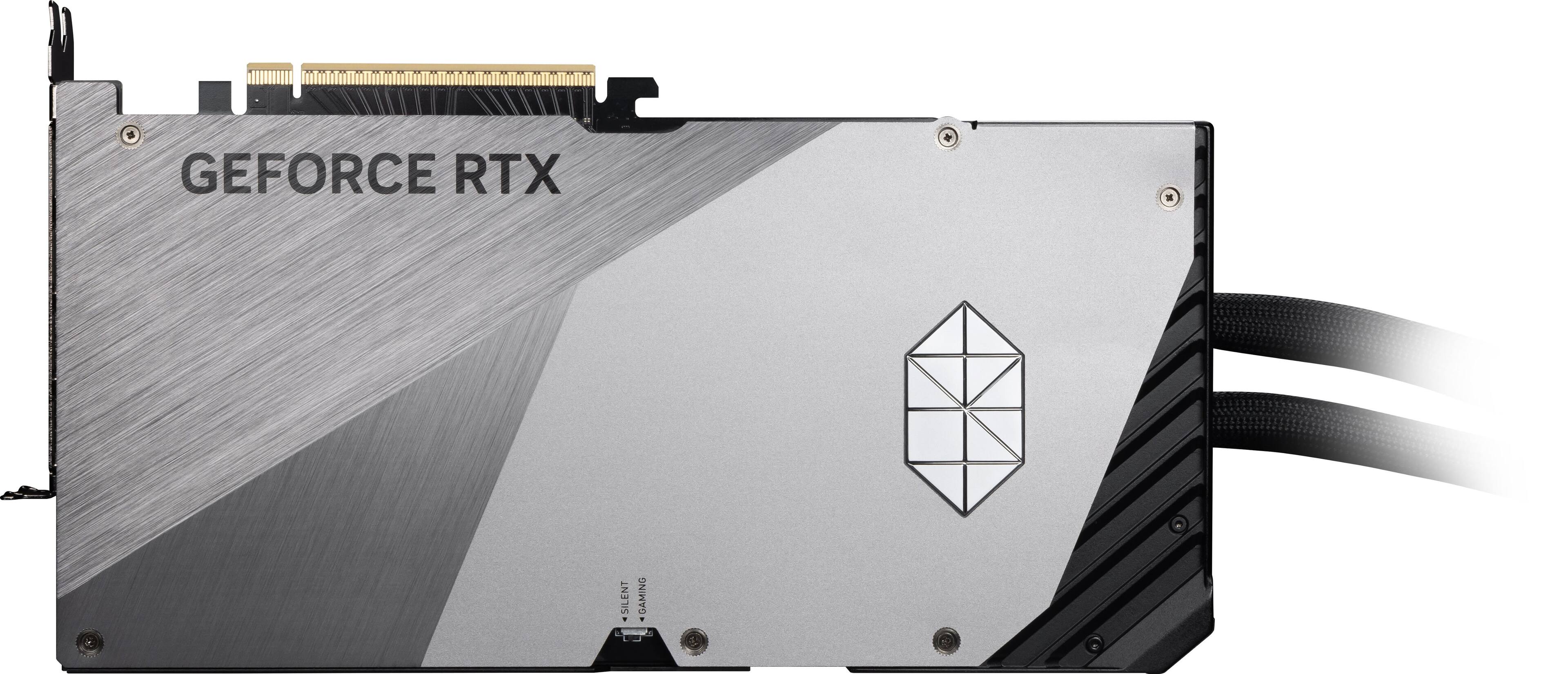 The text on the image reads "GeForce RTX Silent DAMING." However, it should be corrected to read "GeForce RTX Silent DAMMING."