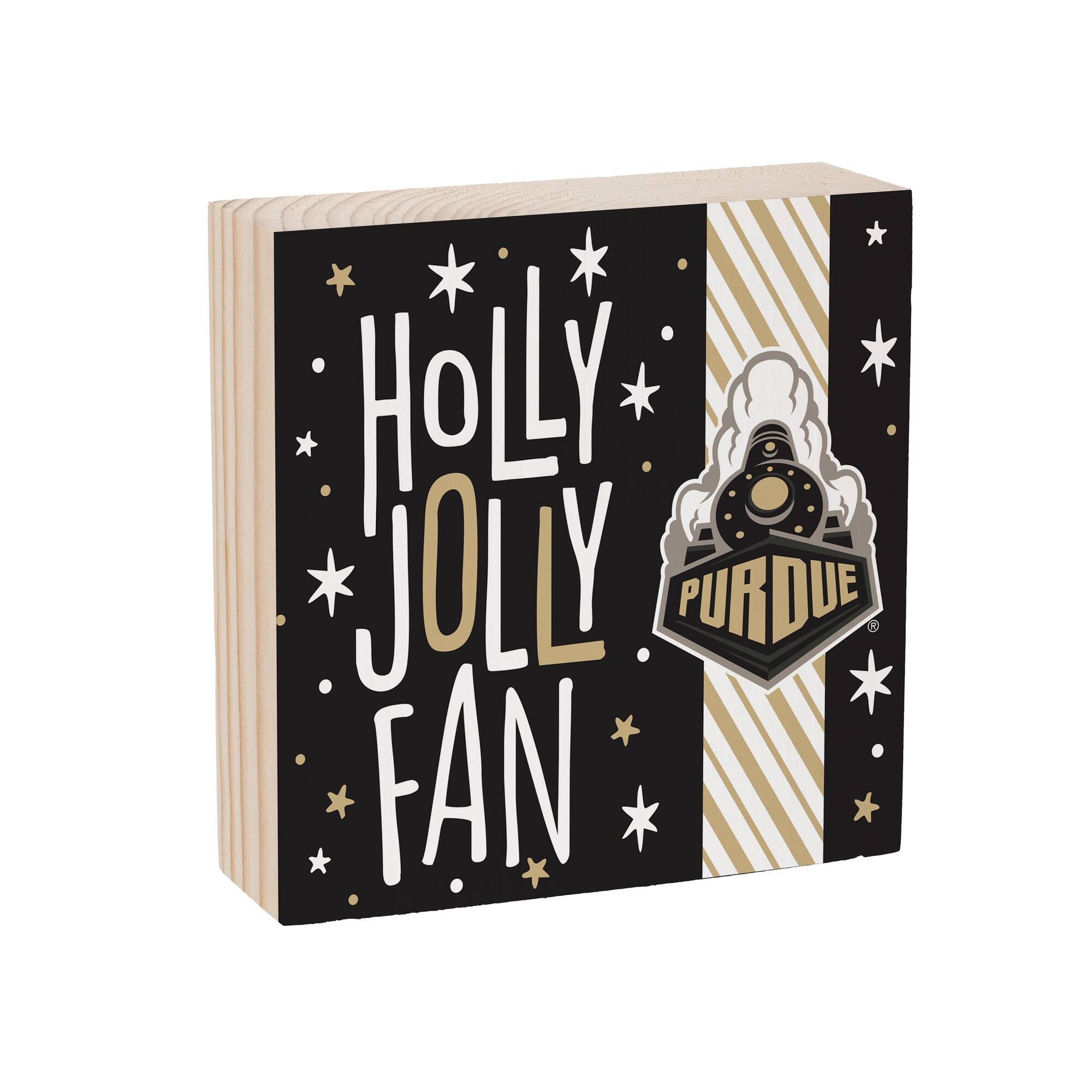 HOLLY JOLLY FAN  
PURDUE
