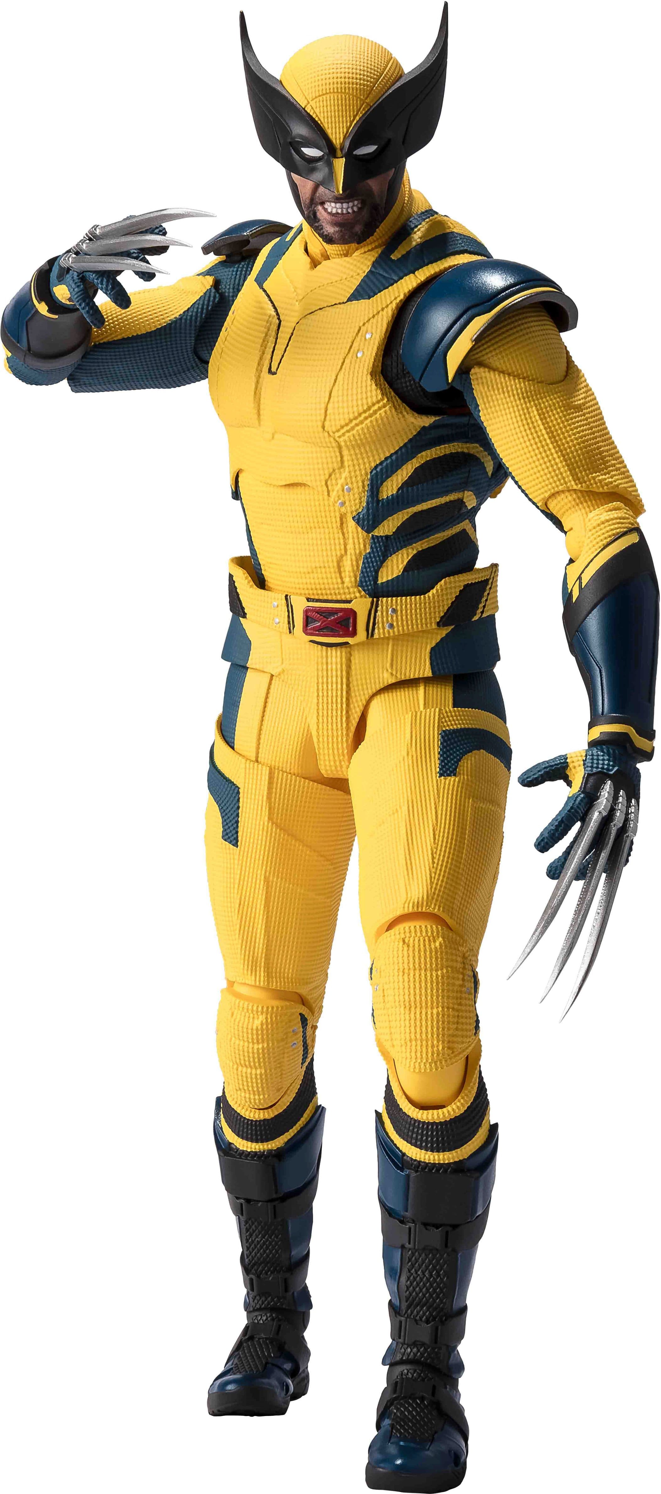 Front. Bandai - 6.1" Wolverine (Deadpool&Wolverine), Tamashii Nations S.H.Figuarts.
