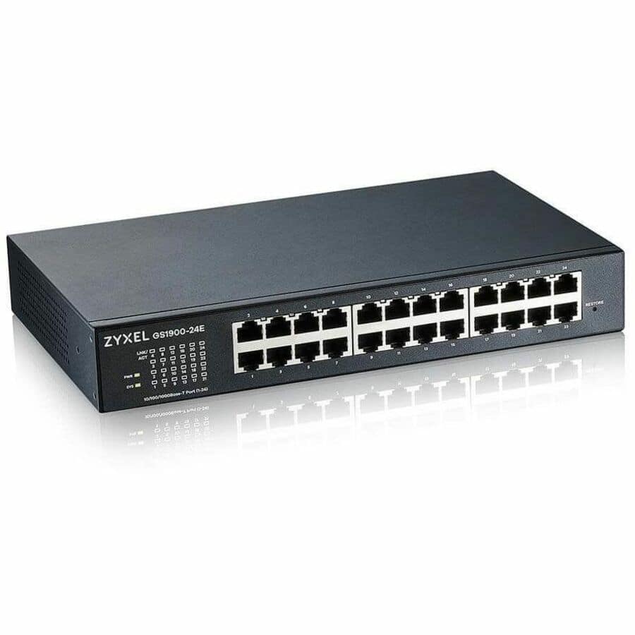 ZYXEL GS1900 24E 24 Port Gigabit Smart Managed Switch (Compact