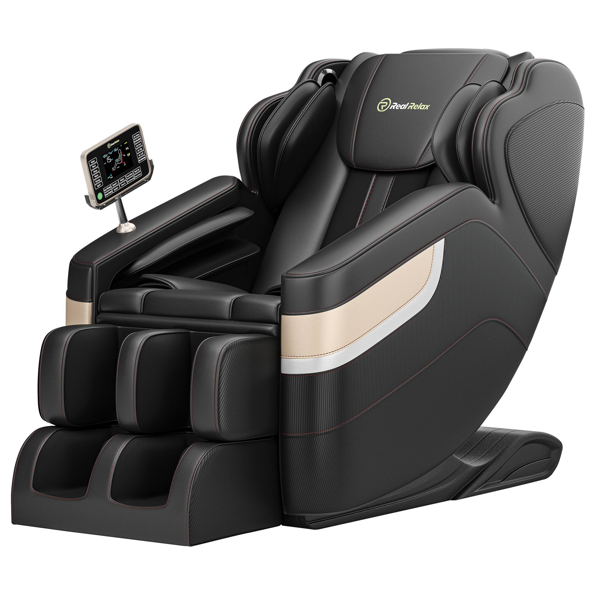 Essen Blissed - Favor BS-04 Full Body Zero Gravity with Shiatsu Massage Chair - Black