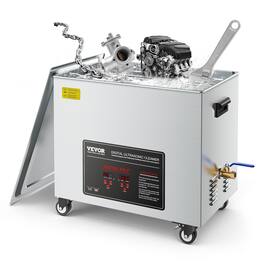 VEVOR - 50L Ultrasonic Cleaner, Professional Ultrasonic Cleaner Machine with Cleaning Basket & Digital Display