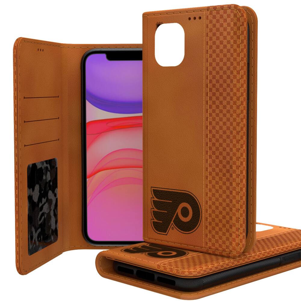 Alt View 2. Keyscaper - Philadelphia Flyers iPhone Folio Case - 7 Plus/8 Plus - Multicolor.
