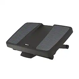 Fellowes - Ultimate Tilt Adjustable Footrest, (8067001) - Black/Gray