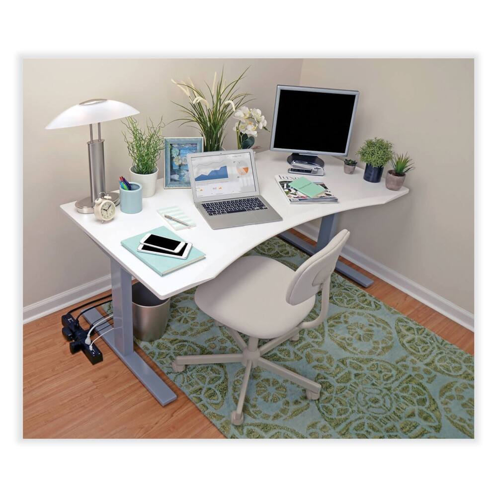 Angle. Tripp Lite - Tripp Lite TLP608RUSBB Protect It! 8 ft. Cord 6 AC Outlets/2 USB Ports 1,080 J Surge Protector - Black - Black.