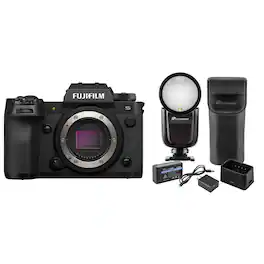 Bundle - Fujifilm - X-H2S Mirrorless Camera, with Essentials Kit