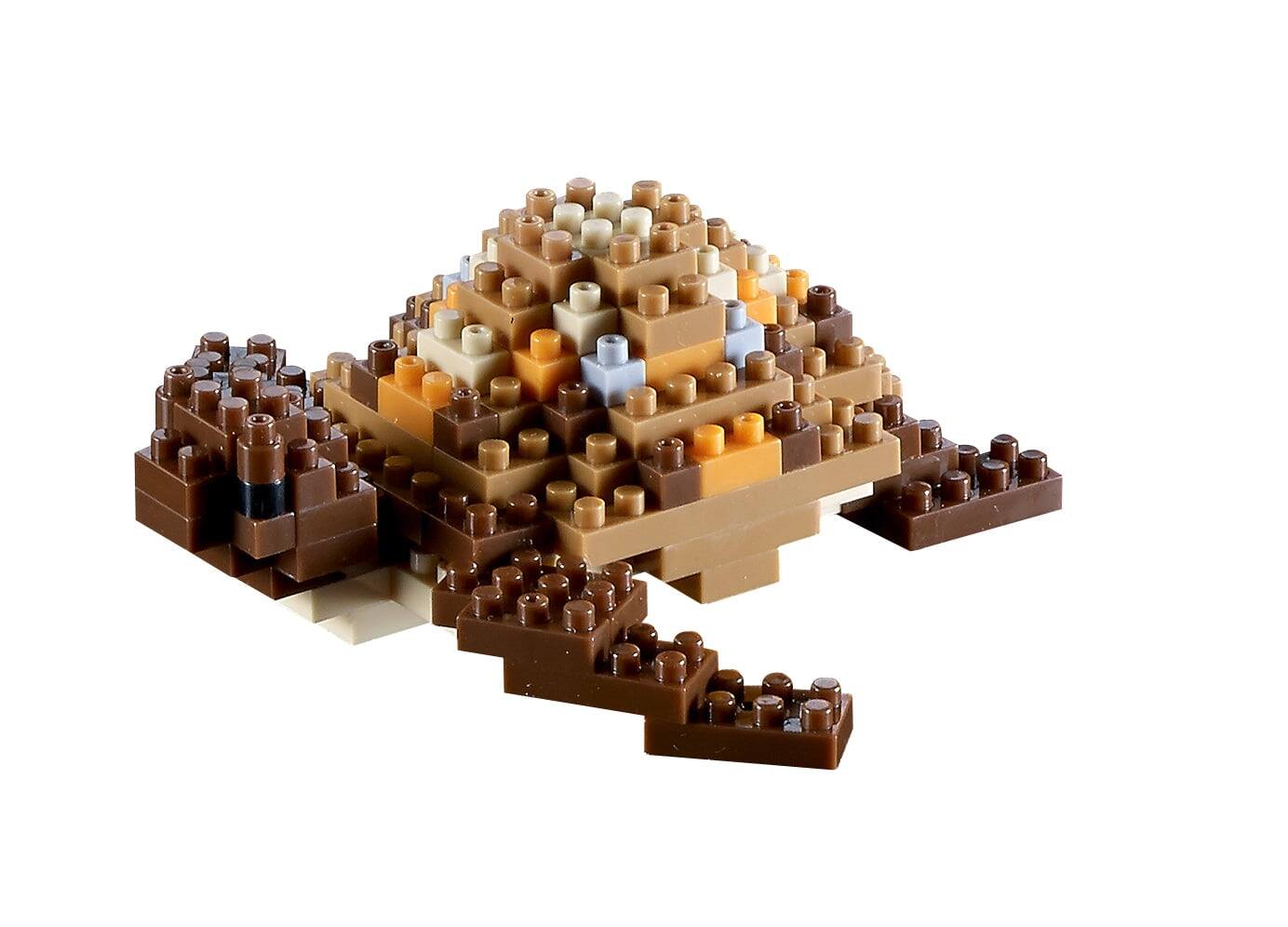 Front. Brixies - Brixies TURTLE Building Set for Kids.