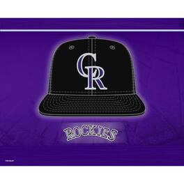 The Memory Company - Colorado Rockies Hat Mouse Pad - Multicolor