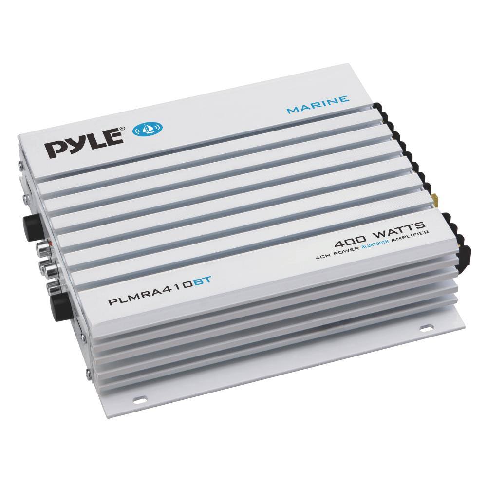 PYLE MARINE 400 WATTS AMPLIFIER 4CH BLUETOOTH POWER PLMRA410BT