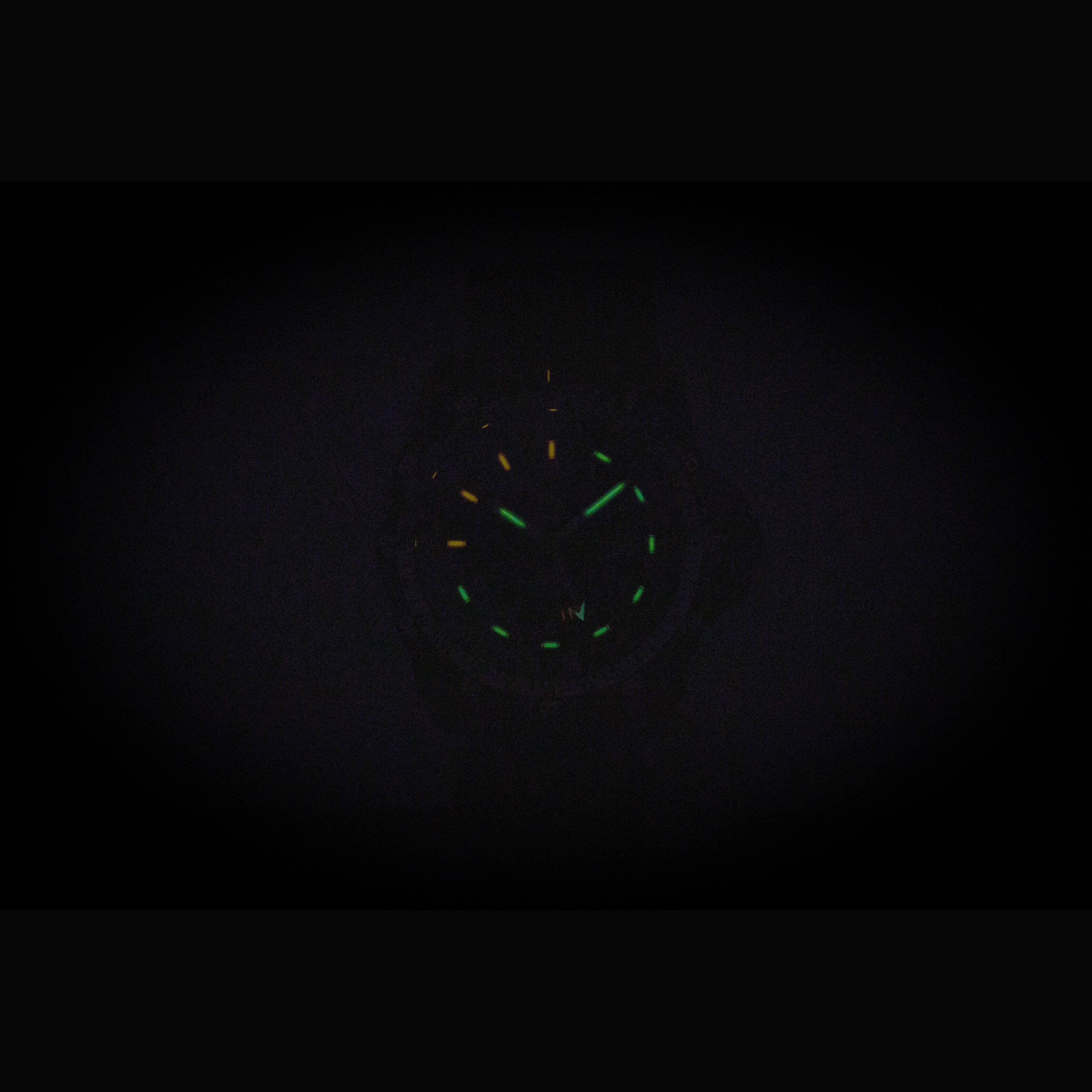 Angle. Luminox - Recon Nav Spec GMT Rubber Strap Black Dial Quartz Diver's XL.8837.SET 200M Men's Watch - Black.