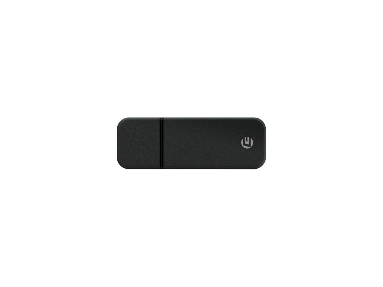 Front. Centon - Centon 64GB DataStick Pro USB 3.0 Flash Drive - Black.
