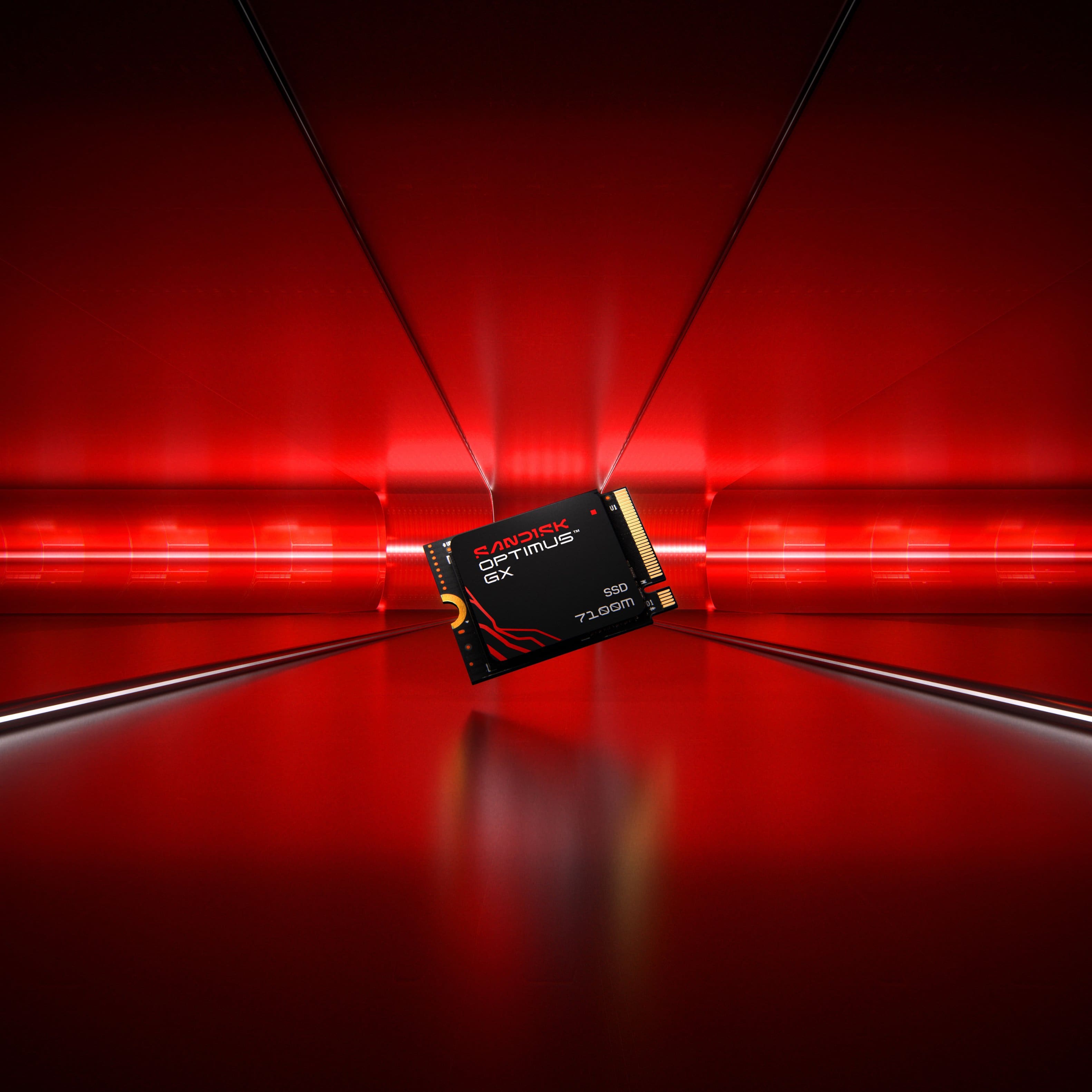 SANDISK 1TB Optimus GX 7100M PCIe 4.0 x4 M.2 2230 NVMe SSD
