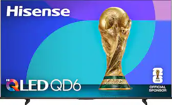 Hisense Hi 3 LED QD6
Hisense FIFA WORLD CUP™ & FIFA OFFICIAL SPONSOR