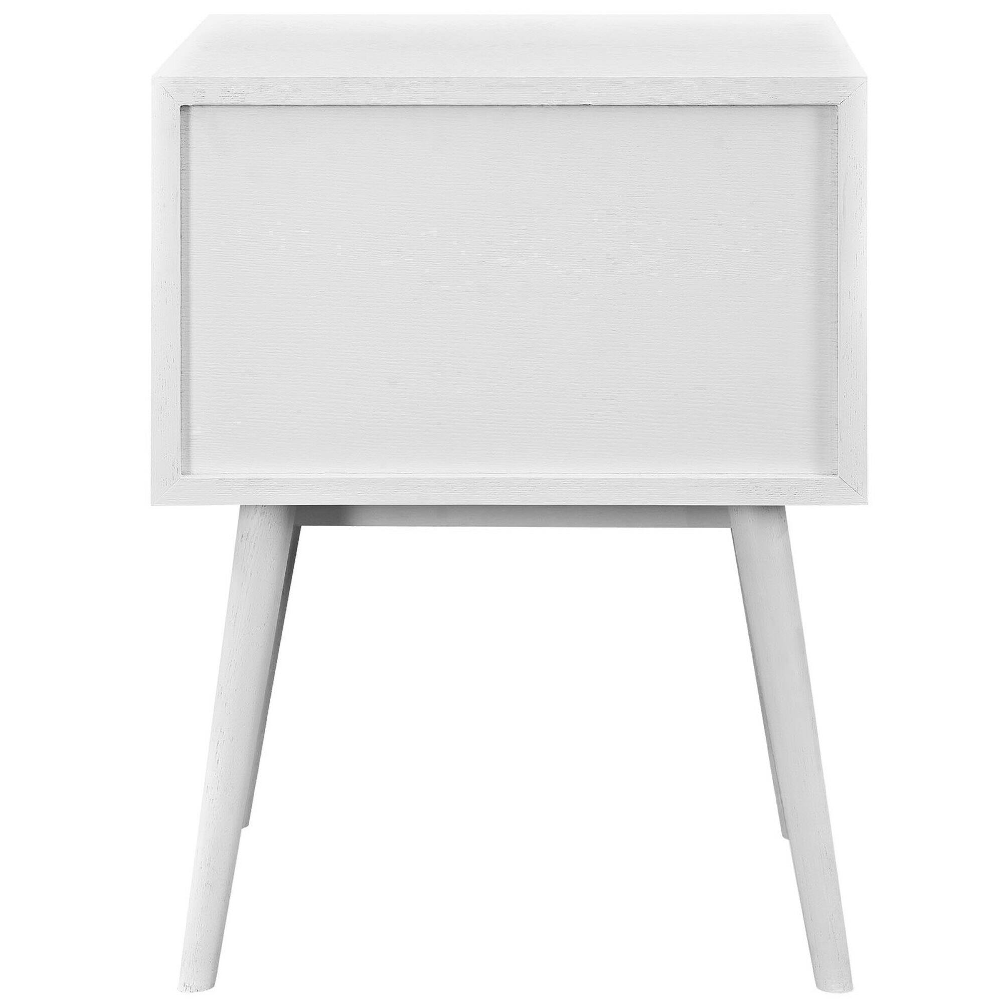 Alt View 1. Modway - Dispatch Nightstand by Modway - White.