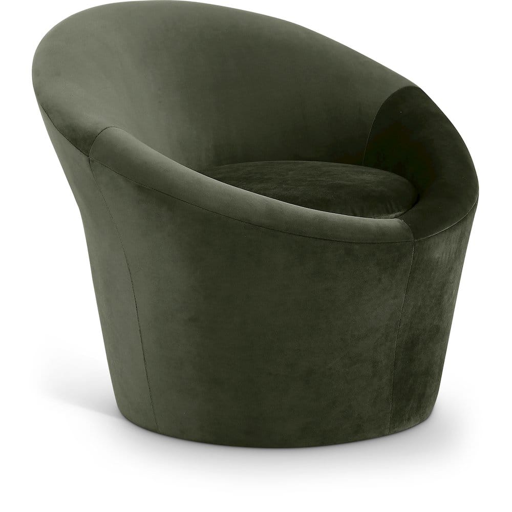 Meridian Furniture - Tristan Velvet Accent Chair - Green