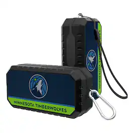 Keyscaper - Minnesota Timberwolves End Zone Water Resistant Bluetooth Speaker - Multicolor