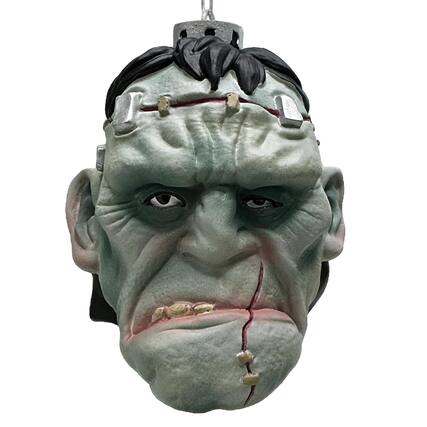 Front. Gorenaments - Len Simon's Gorenaments 3.5 Inch Horror Ornament Series 2 | Frank - Grey.