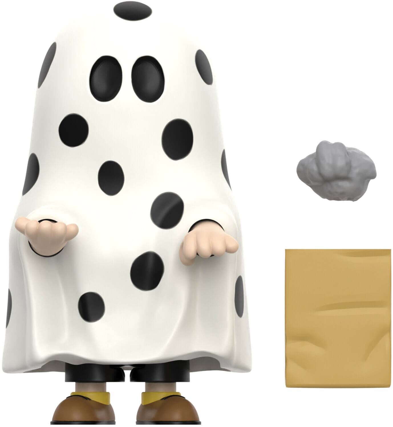 Alt View 3. Super7 - Super7 - Peanuts - ReAction Figures - Charlie Brown (Ghost Sheet)   - COLLECTIBLES - Multicolor.