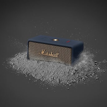 Marshall Emberton III Portable Bluetooth Speaker with Rugged Marshall Emberton III Portable Bluetooth Speaker with Rugged