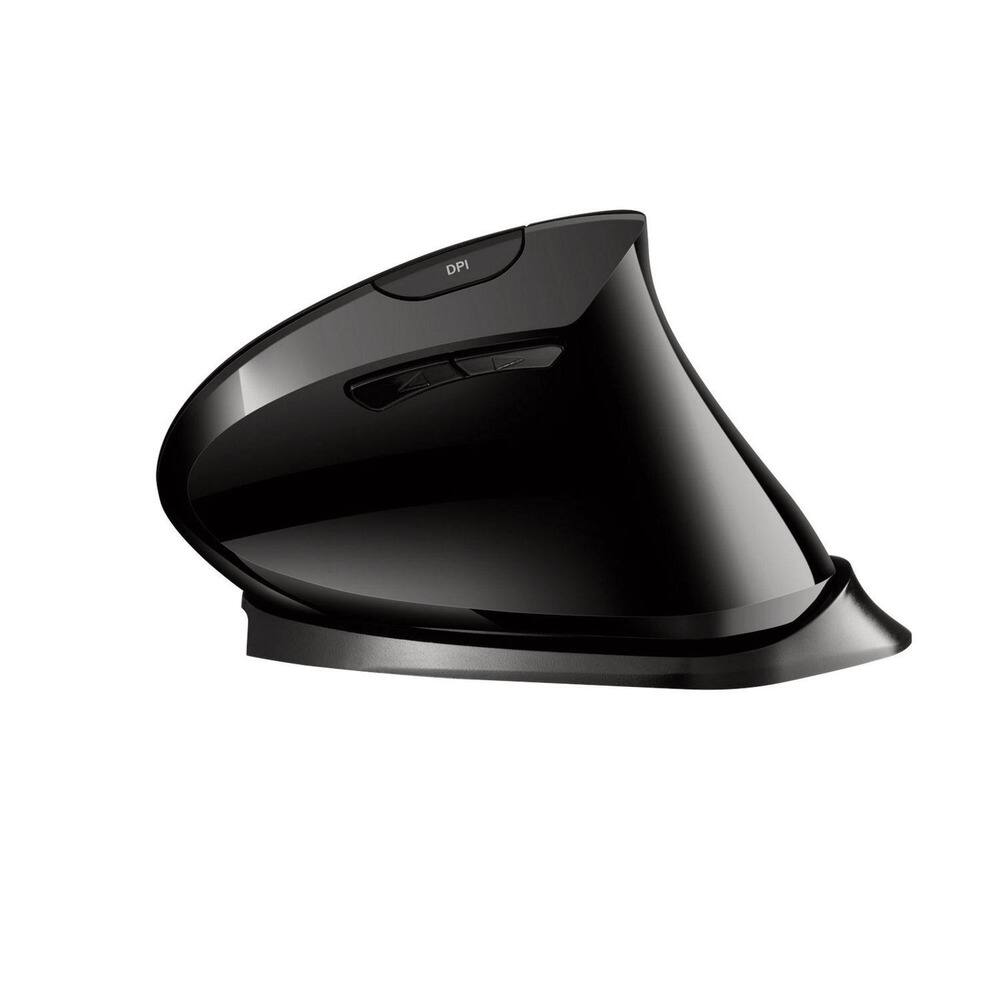 Left. Adesso - Adesso iMouse V30 Mouse - Optical - Wireless - 30 ft - Radio Frequency - 2.40 GHz - Rechargeable - USB - 2400 dpi - Unknown.
