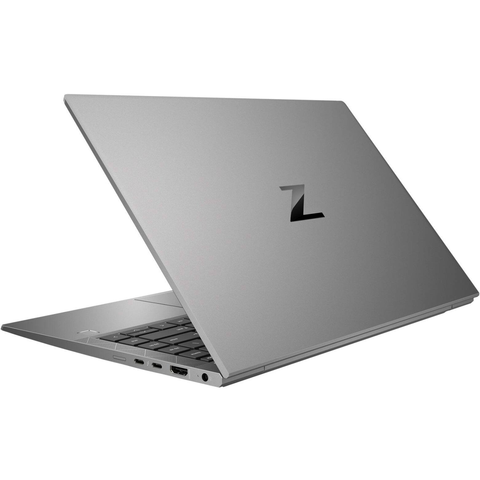 Alt View 3. HP - ZBook Firefly G7 14" FHD Touch Intel Core i5-10210U 1.6 GHz 16GB DDR4 256GB SSD Intel UHD Graphics Windows 11 Pro Laptop - Gray.