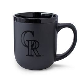WinCraft - Colorado Rockies 17oz. Black Tonal Ceramic Mug - Multicolor
