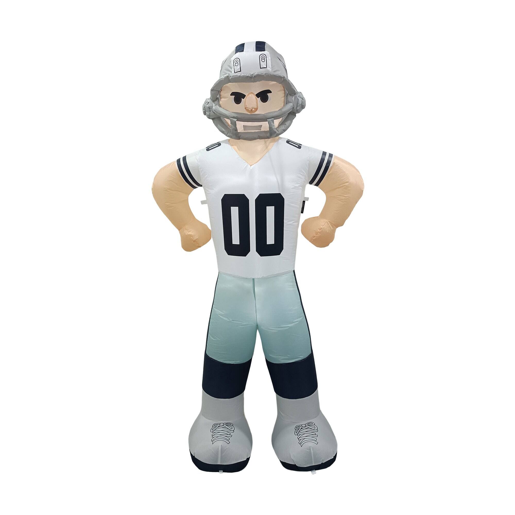 Front. Logo Brands - Dallas Cowboys Player Lawn Inflatable - Multicolor.