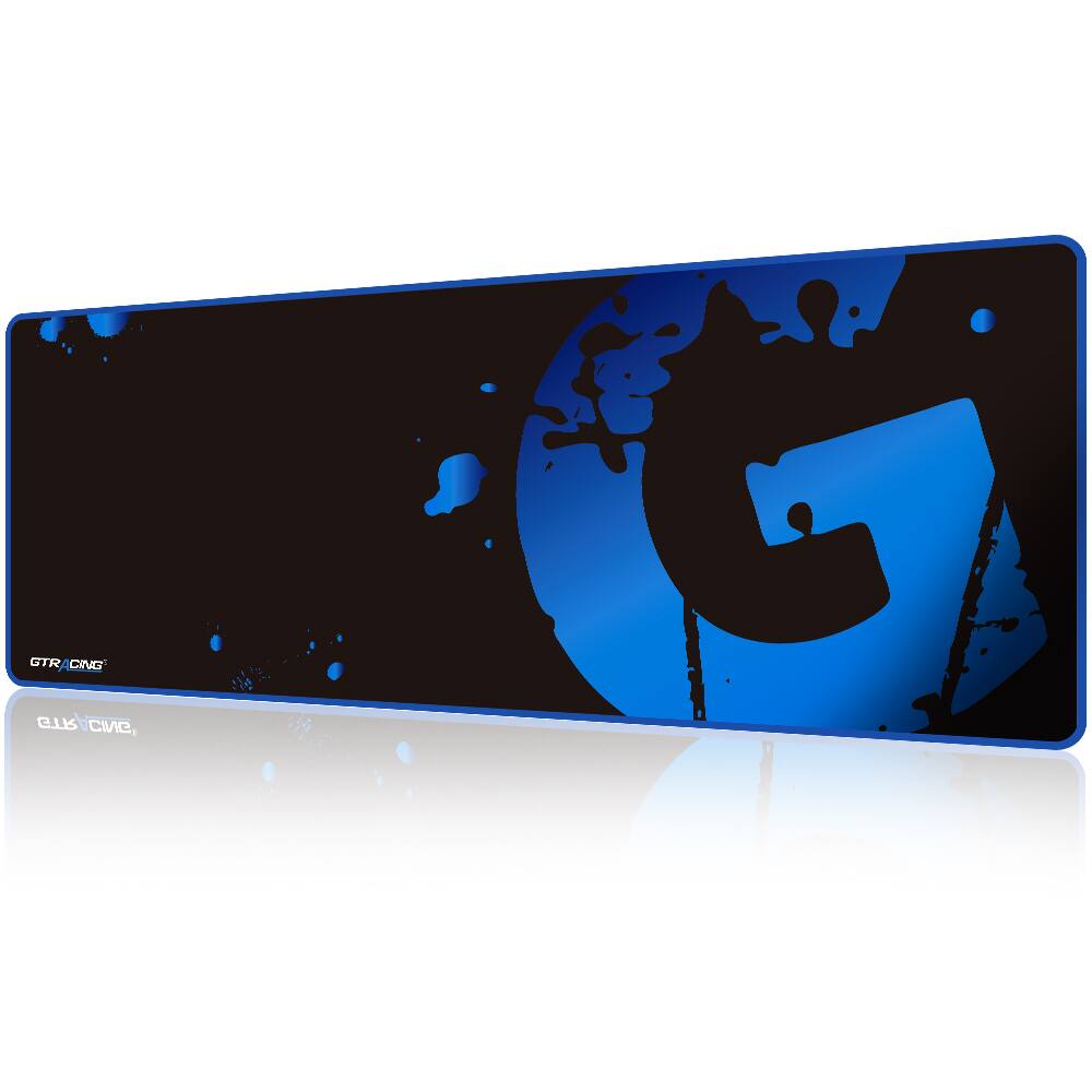 Front. CloudRest Pro - Gaming Mouse Pad Large GT876 - Blue.