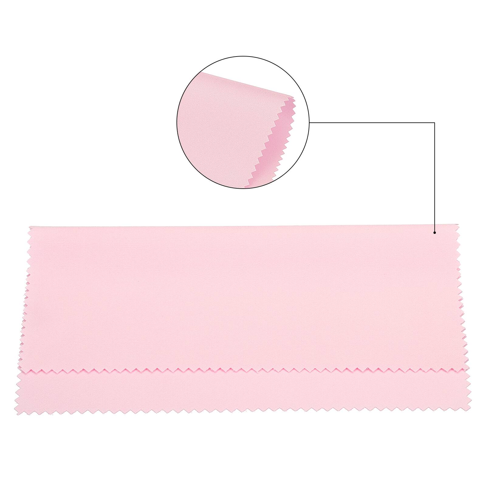 Alt View 2. Unique Bargains - Eyeglass Microfiber Cleaning Cloth 6"x6", 20pcs Soft Wipe for Lens, Eyeglasses, Screens in Individual Vinyl Pouch - Pink.