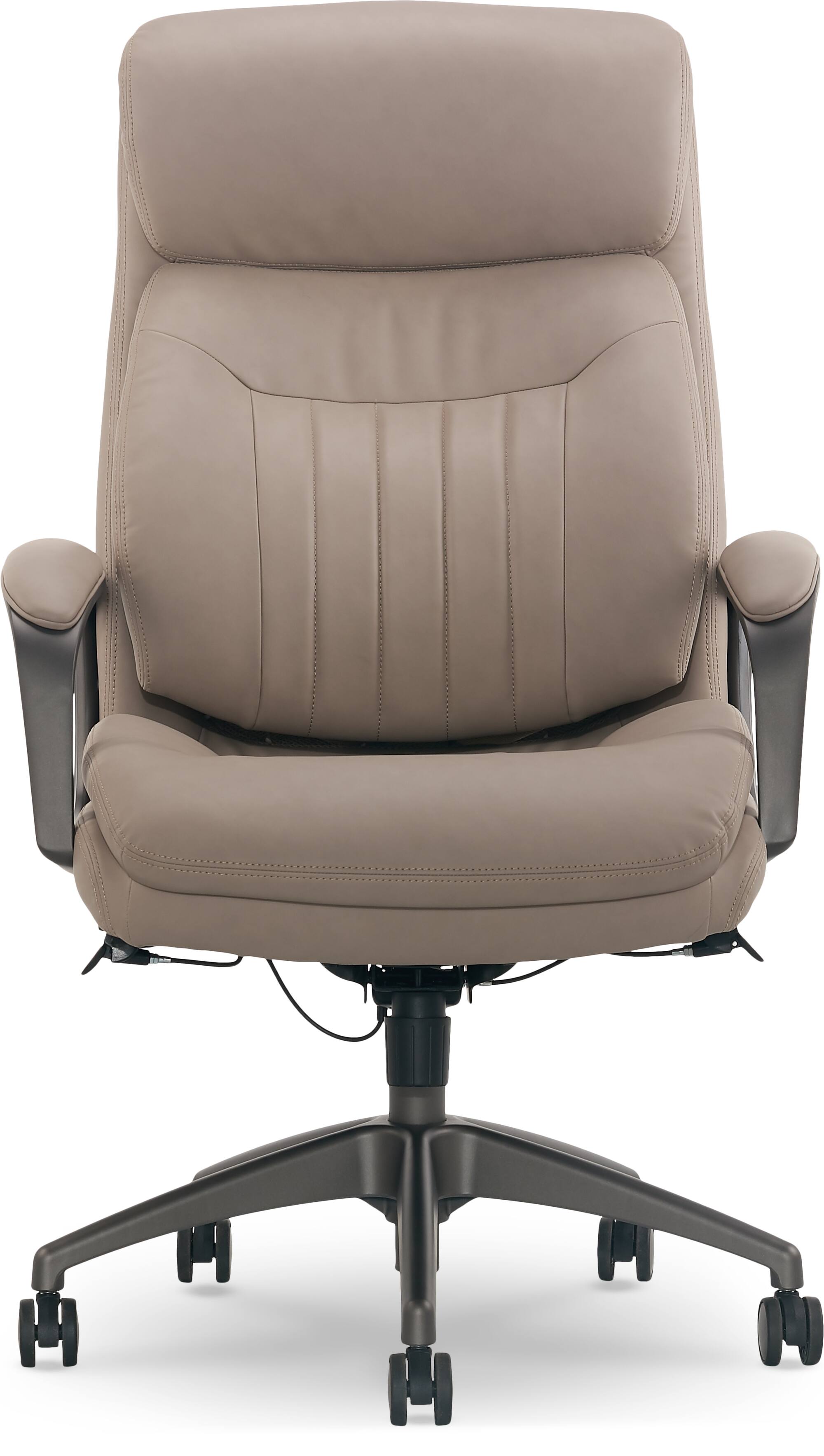 La-Z-Boy Calix Big and Tall Executive Chair with TrueWellness Technology  Office Chair Taupe 51904-TPE - Best Buy