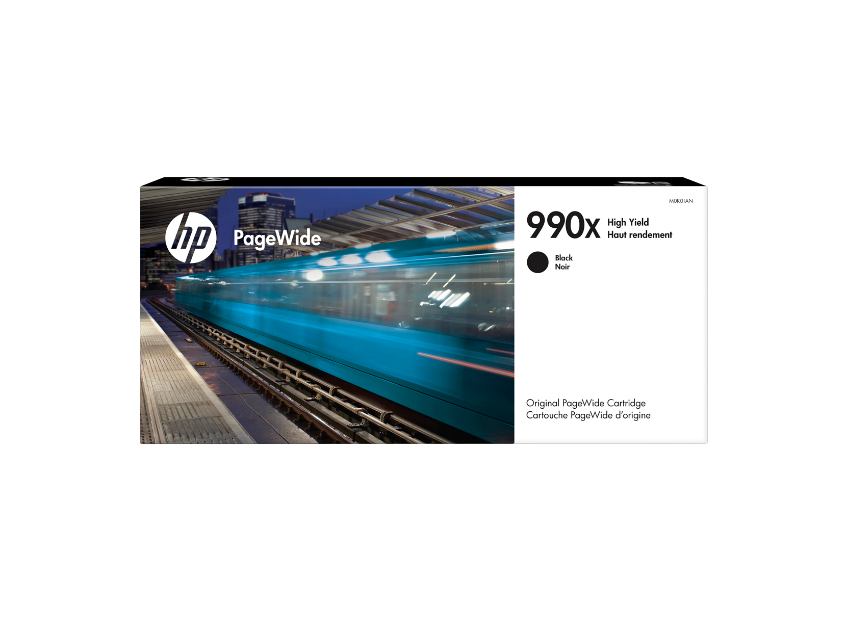 hp PageWide  
990x High Yield  
Haut rendement  
Black Noir  
Original PageWide Cartridge  
Cartouche PageWide d'origine