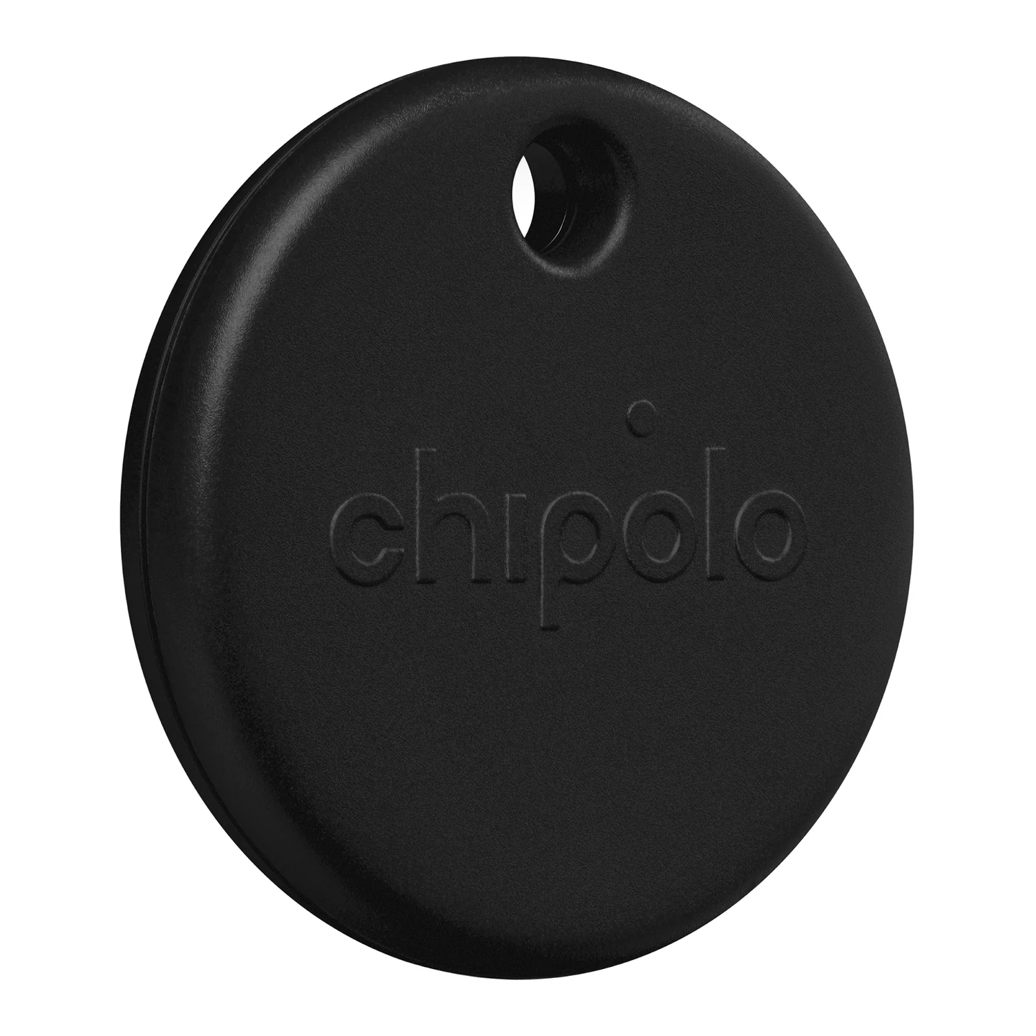 Front. Chipolo - POP Device Tracking Tag 1 Pack - Black.