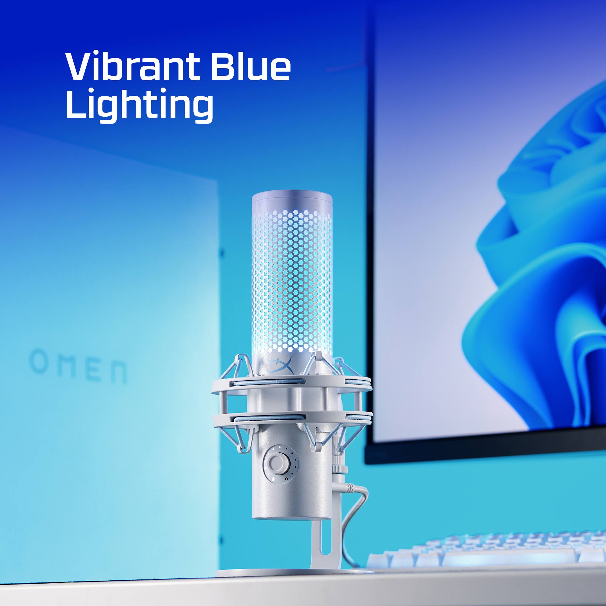 Vibrant Blue Lighting OMEN