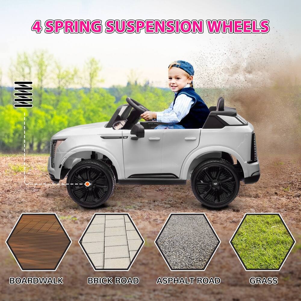 4 SPRING SUSPENSION WHEELS

BOARDWALK
BRICK ROAD
ASPHALT ROAD
GRASS