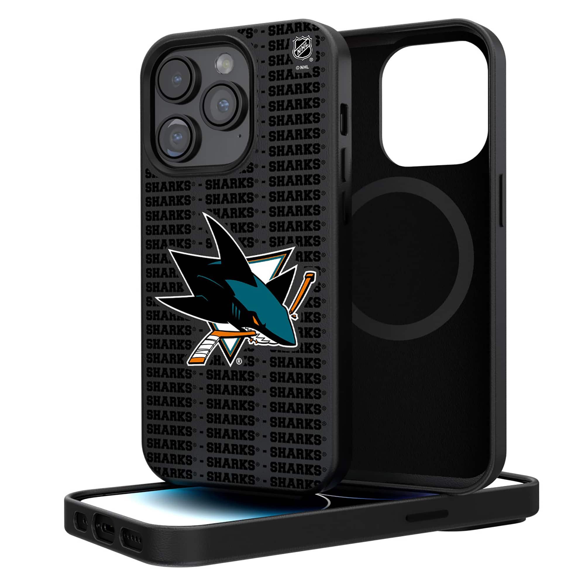 Keyscaper - NHL - San Jose Sharks Primary Logo iPhone Magnetic Bump Case - 15 Pro Max - Black price history on PriceWatchPro