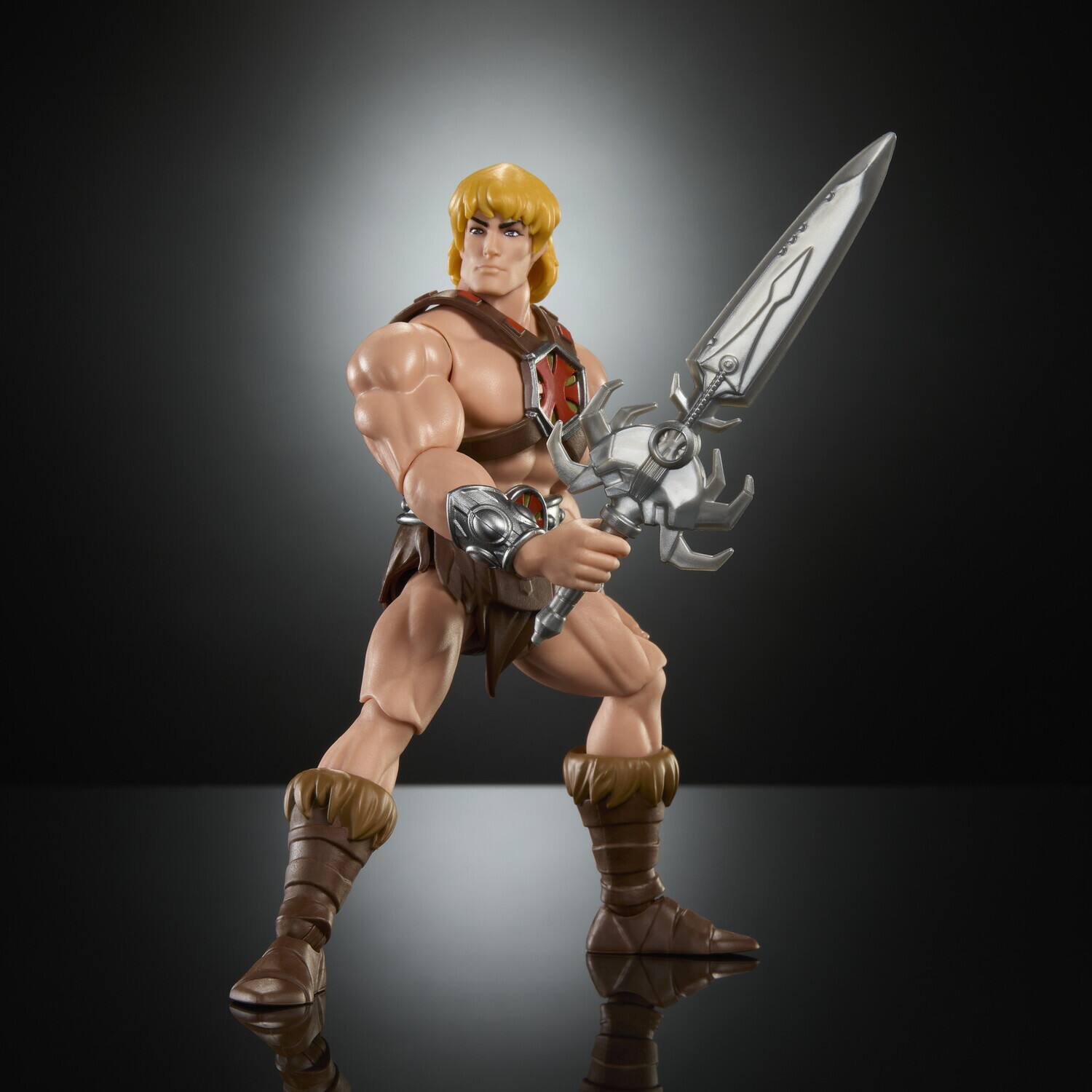 Alt View 1. Mattel - Mattel Collectible - Masters Of The Universe Origins 200X Cartoon Collection He-Man Action Figure - COLLECTIBLES - Multicolor.