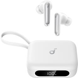 Soundcore - by Anker P41i Bluetooth Wireless In Ear Earbuds with Portable USB-C Phone Charger (With Lightning Adapter) - White - Front_Zoom