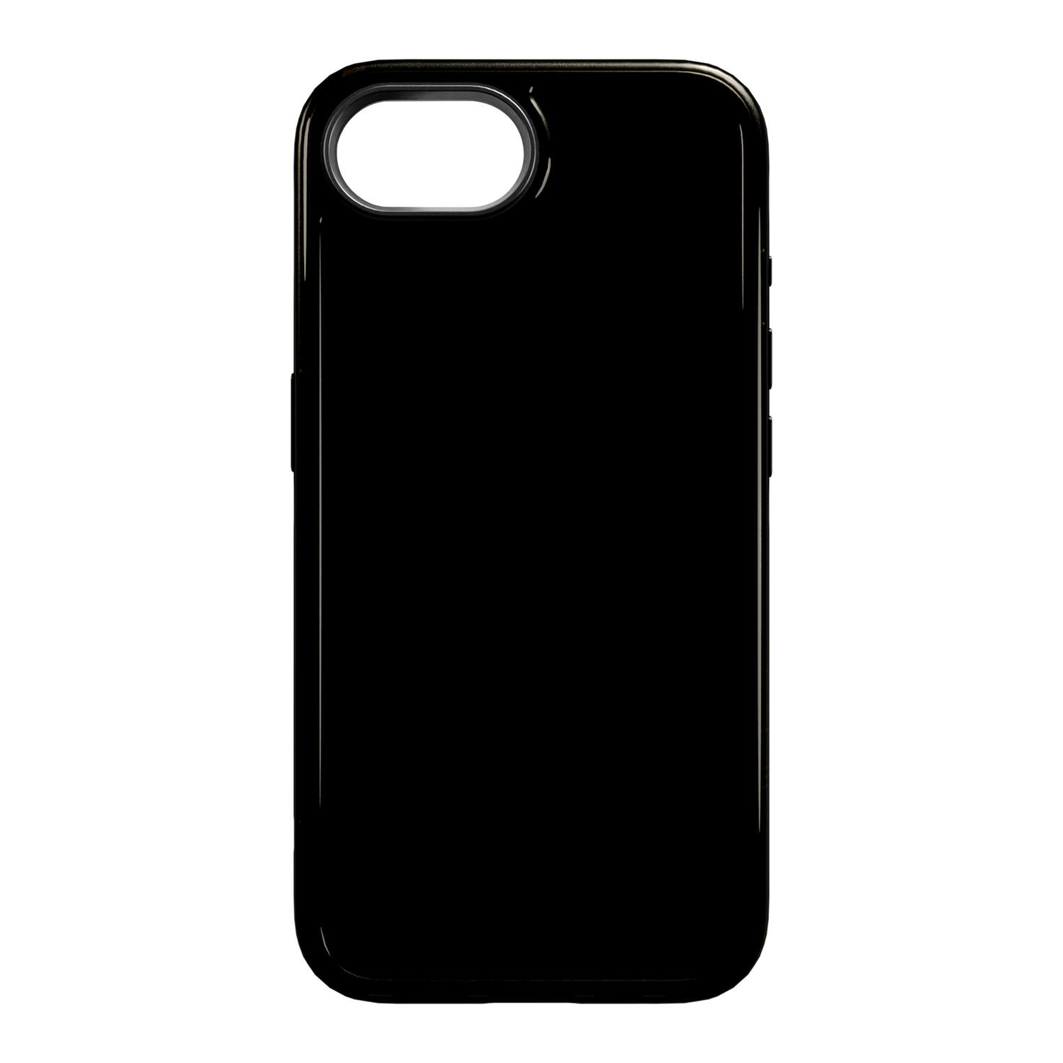 Front. Cellhelmet - Altitude X Series Case for iPhone 16e - Onyx Black.