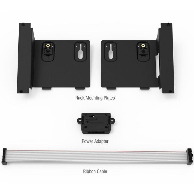 Rack Mounting Plates  
Power Adapter  
Ribbon Cable